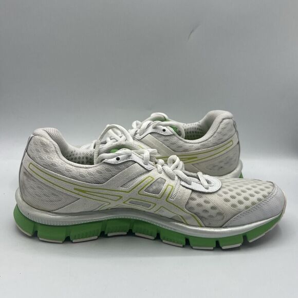 Asics Gel Blur 33 Women's Size 8 White Green Athletic Running Shoes T1H8N - Picture 6 of 12